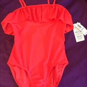 Girls 1 piece swimsuit